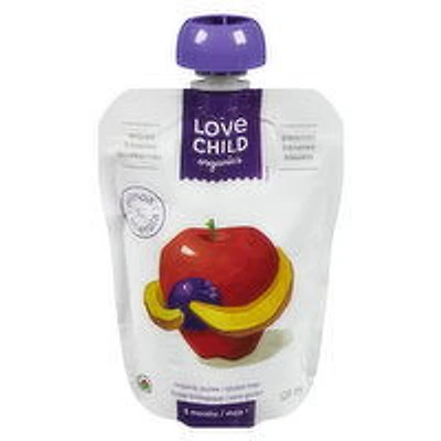 Love Child - Organics Apple Banana Blueberries, 128 Millilitre