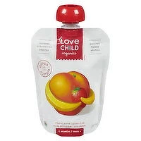 Love Child - Organics Bananas Strawberries & Peach, 128 Millilitre