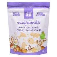 Love Child - Sea Friends Arrowroot Vanilla, 140 Gram