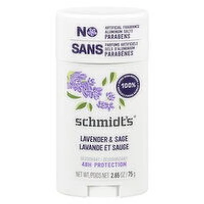 Schmidt's - Lavender & Sage Deodorant Stick, 75 Gram