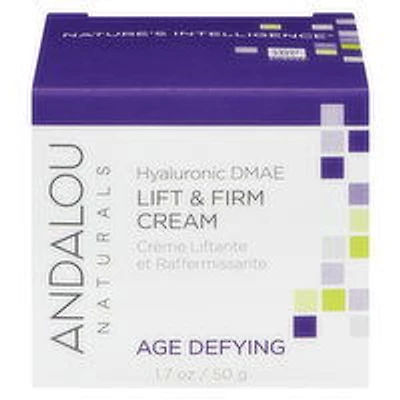 Andalou Naturals - Hyaluronic DMAE Lift & Firm Cream, 50 Millilitre
