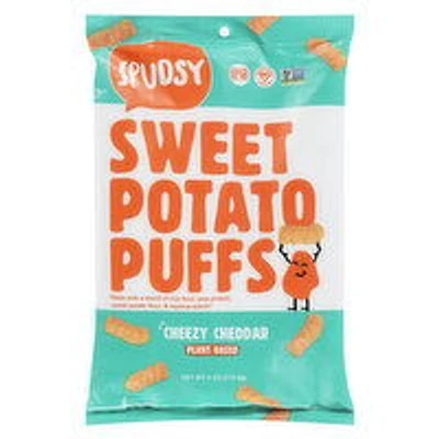 SPUDSY - Sweet Potato Puffs Cheesy Cheddar, 113 Gram