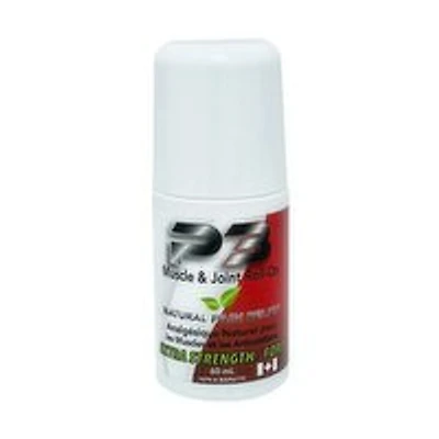 P3 - Natural Muscle &  Joint Roll On Extra Strength, 60 Millilitre