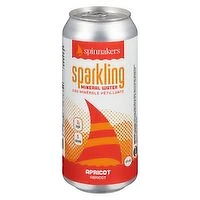 Spinnakers - Sparkling Mineral Water Apricot, 473 Millilitre