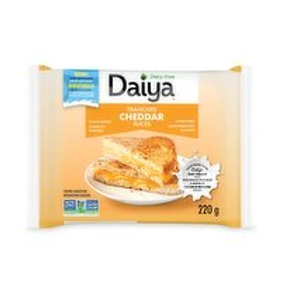 DAIYA - Dairy Free Cheddar Cheese Slices, 220 Gram
