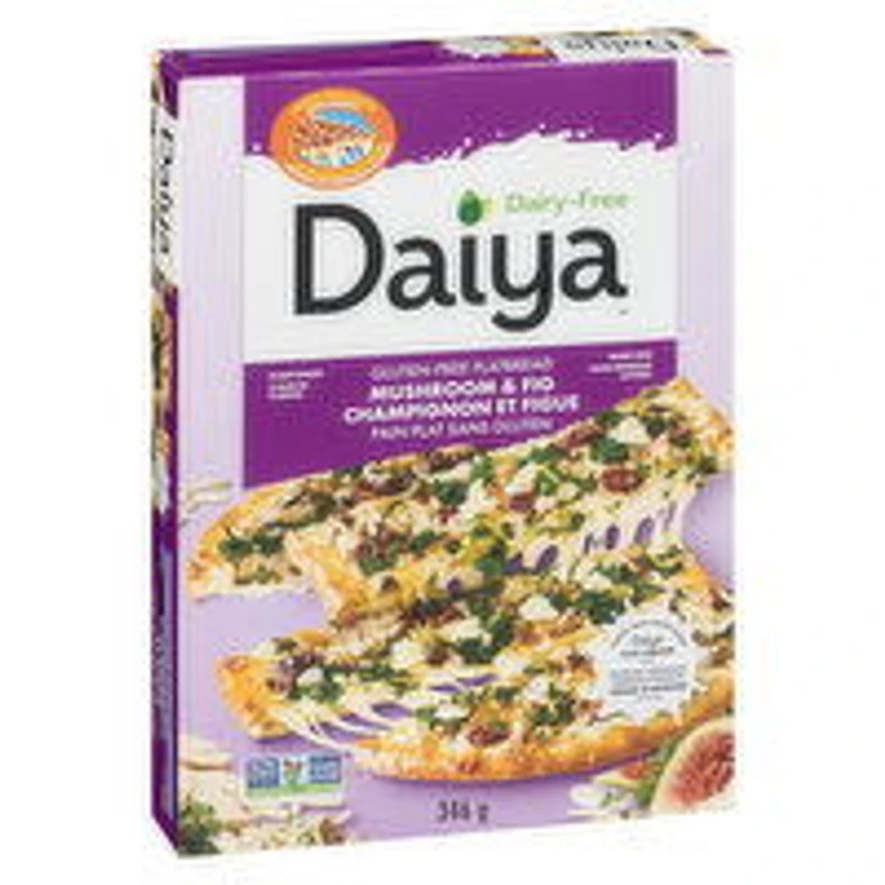 DAIYA - Mushroom, Caramelized Onion & Fig Flatbread Pizza, 346 Gram