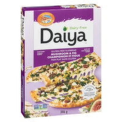 DAIYA - Mushroom, Caramelized Onion & Fig Flatbread Pizza, 346 Gram