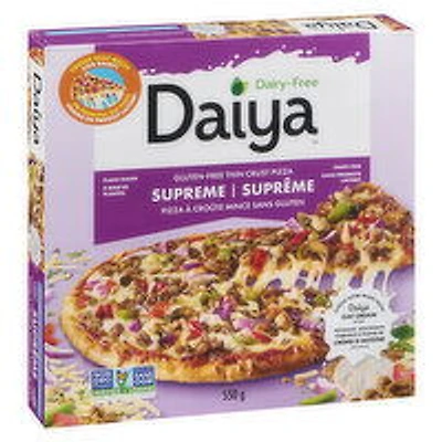 DAIYA - Dairy Free Supreme Gluten Free Pizza, 550 Gram