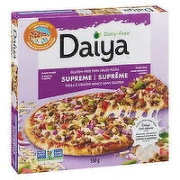 DAIYA - Dairy Free Supreme Gluten Free Pizza, 550 Gram