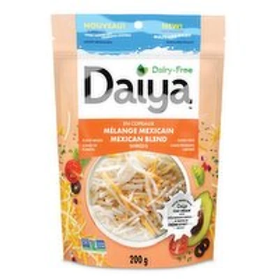 DAIYA - Dairy Free Mexican Blend Cheese Shreds, 200 Gram
