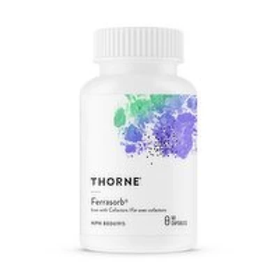 Thorne - Vitamins & Supplements - Ferrasorb, 60 Each