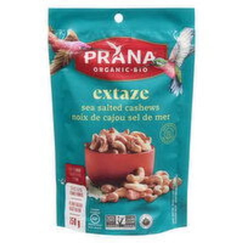 PRANA - Extaze Sea Salted Cashews, 150 Gram