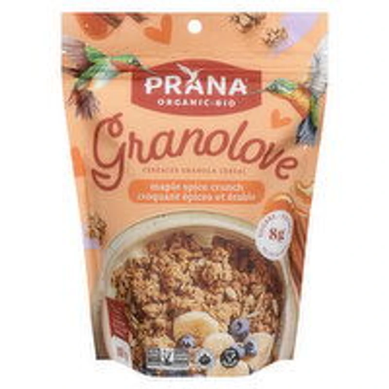 PRANA - Granolove Maple Spice Crunch Organic, 300 Gram