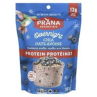 PRANA - Protein Overnight Chia Blueberry, 260 Gram
