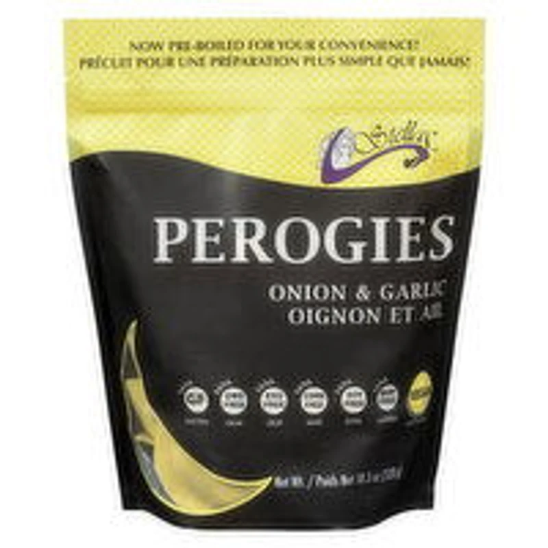 Stellas - Perogies Onion & Garlic, 520 Gram