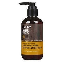 EVERY MAN JACK - Beard and Face Wash Sandalwood, 200 Millilitre