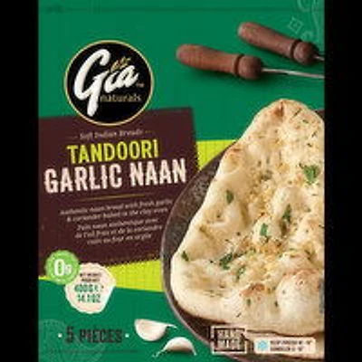 Gia - Tandoori Garlic Naan, 400 Gram
