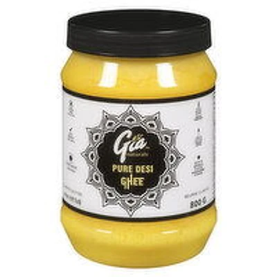 Gia Naturals - Pure Desi Ghee, 800 Gram