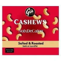 Gia Naturals - Salted Roasted Cashews, 454 Gram