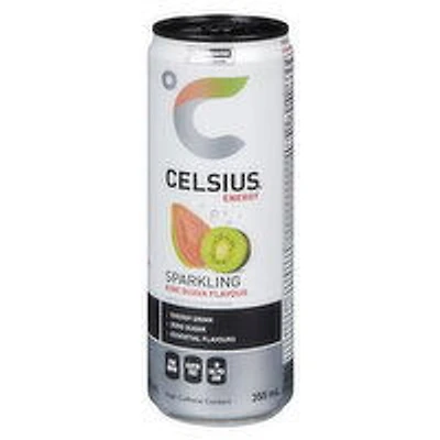 Celsius - Sparkling Energy Drink, Kiwi Guava, 355 Millilitre
