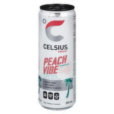 Celsius - Celsius Peach Vibe, 355 Millilitre