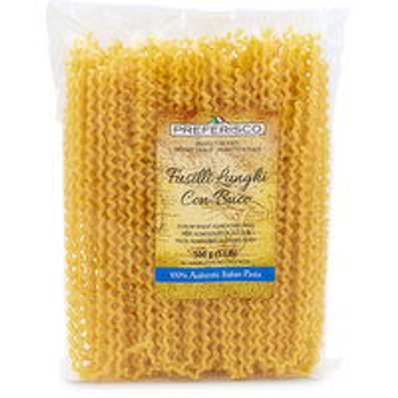 PREFERISCO - Fusilli Lunghi Con Buco Pasta, 500 Gram