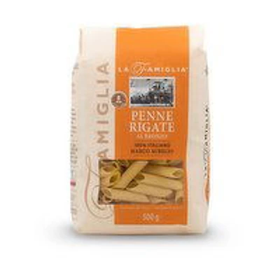 La Famiglia - La Famiglia Penne Rigate Al Bronzo, 500 Gram