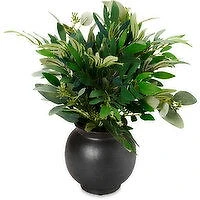 Eucalyptus - Artificial  In Grey Pot 16In, 1 Each