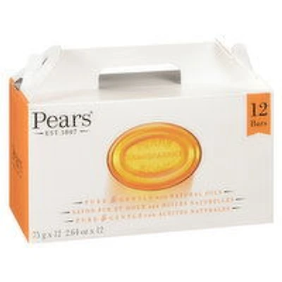 Pears - Transparent Soap - Gentle Care, 12 Each