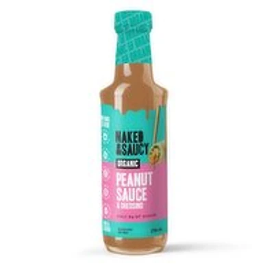 Naked & Saucy - Peanut Sauce & Dressing, 296 Millilitre