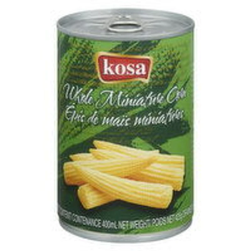 kosa - Can Baby Corn Whole, 425 Gram