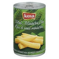 kosa - Can Baby Corn Whole, 425 Gram