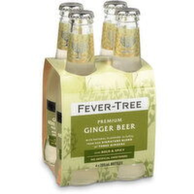 Fever Tree - Premium Ginger Beer, 4 Each