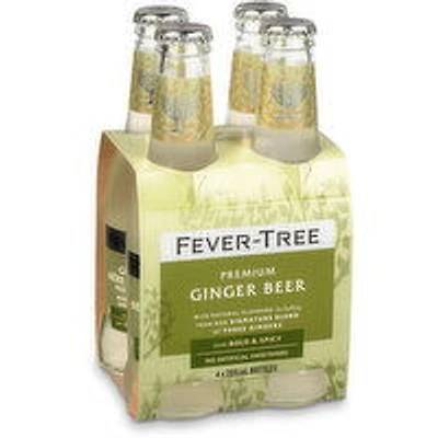 Fever Tree - Premium Ginger Beer, 4 Each