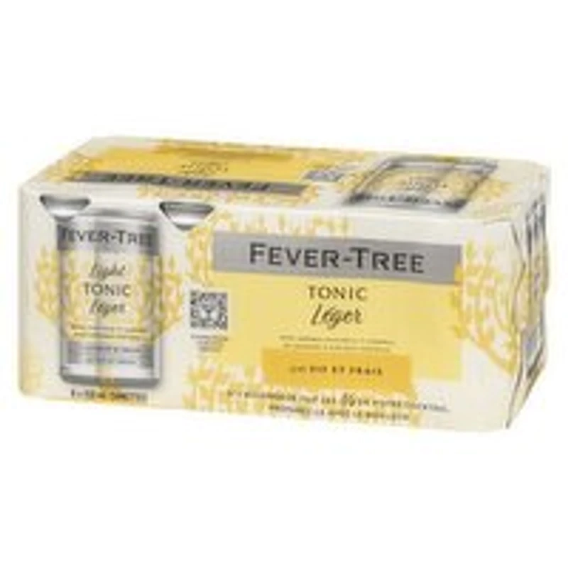 Fever Tree - Tonic Water Light Cans, 8 Each
