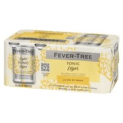 Fever Tree - Tonic Water Light Cans, 8 Each