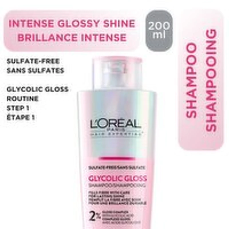 L'Oreal - Glycolic Gloss Shampoo, 200 Millilitre