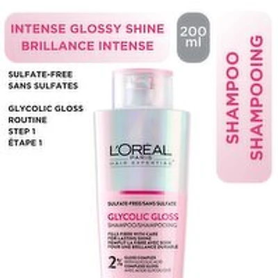 L'Oreal - Glycolic Gloss Shampoo, 200 Millilitre