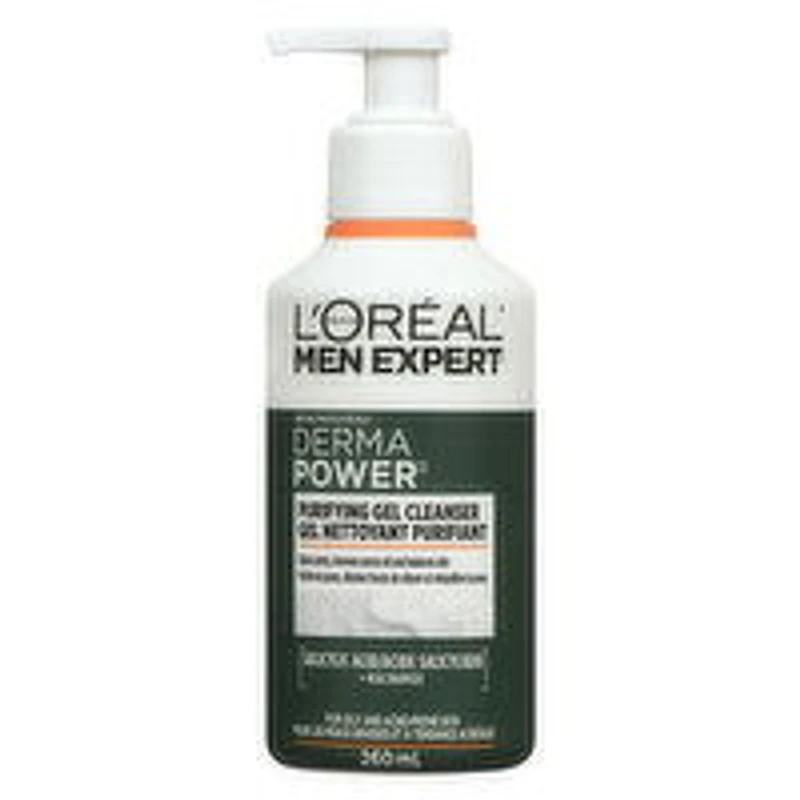L'Oreal - Men Expert Derma Power Purifying Gel Cleanser, 250 Millilitre