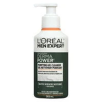 L'Oreal - Men Expert Derma Power Purifying Gel Cleanser, 250 Millilitre