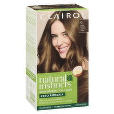 CLAIROL - Natural Instincts - 6 Light Brown, 1 Each