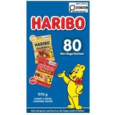 Haribo - Halloween Gummy Candies, 80 pack, 1170 Each