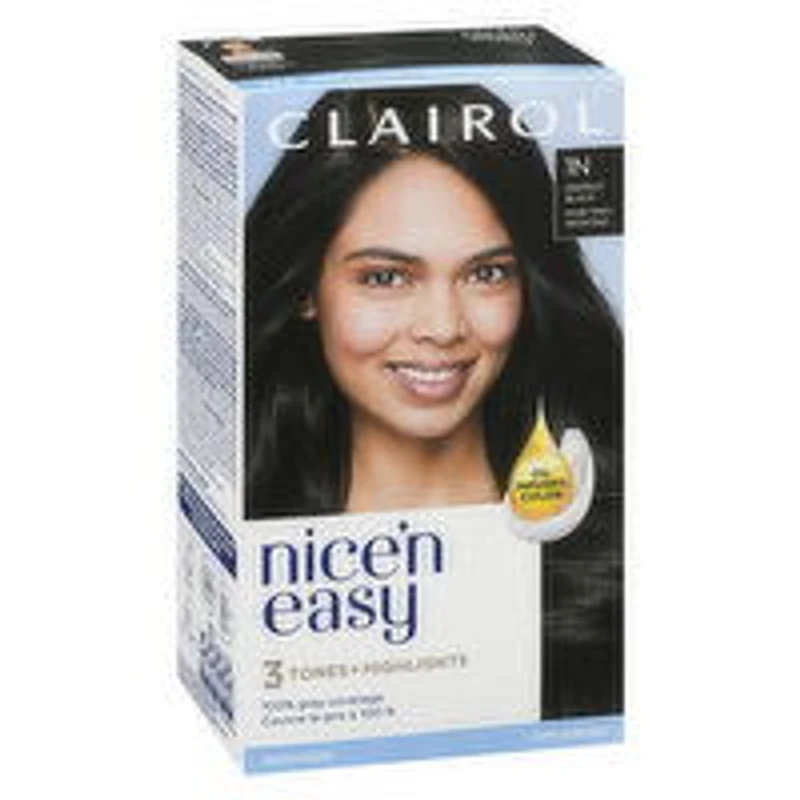 CLAIROL - Nice 'N Easy Deepest Black, 1 Each
