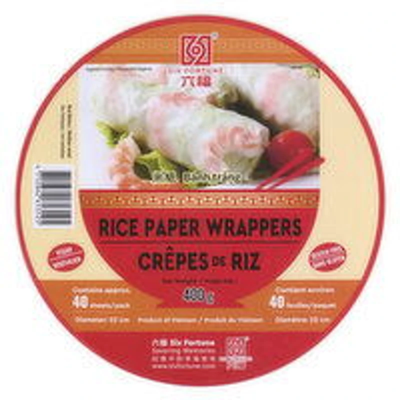 Six Fortune - Rice Paper, 400 Gram