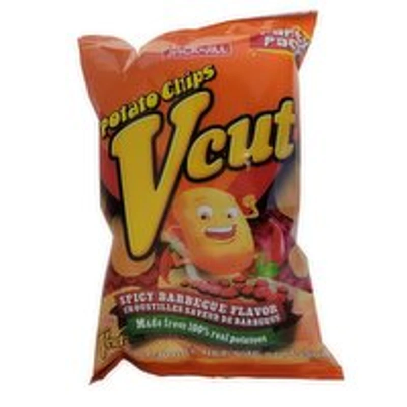 J&J - V Cut Potato Chips BBQ Party Pack, 155 Gram