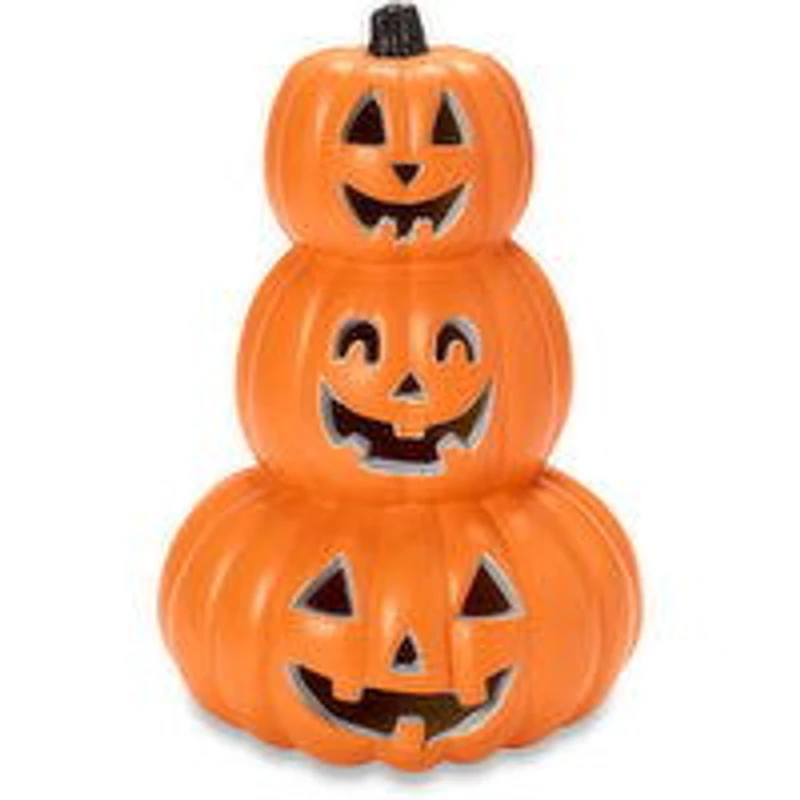 Halloween - Pumpkin 3 Tier Decor LED, 13.5 in, 1 Each