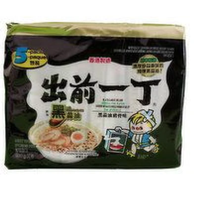 NISSIN - Instant Black Garlic Oil Tonkotsu Flavor, 5 Each