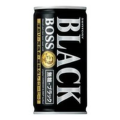 Suntory - Boss Black Coffee, 185 Gram