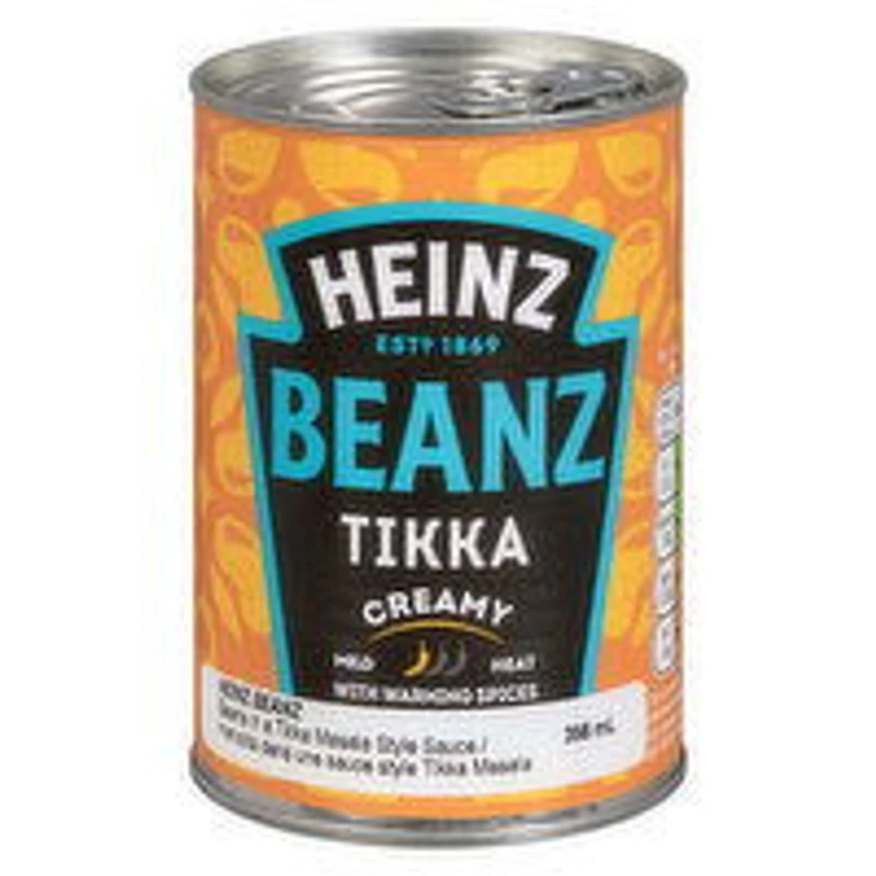 HEINZ - Baked Beanz Tikka Creamy, 390 Gram