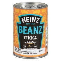 HEINZ - Baked Beanz Tikka Creamy, 390 Gram